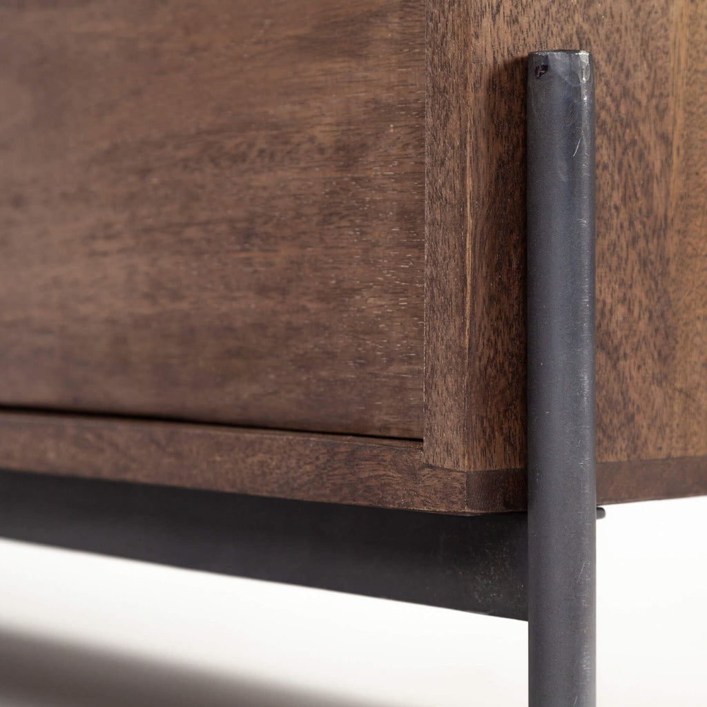 MERCANA GLENN DARK WOOD MEDIA CONSOLE 69018