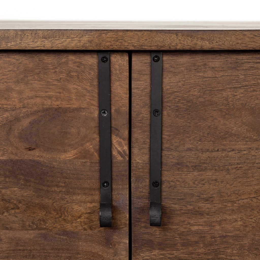 MERCANA GLENN DARK WOOD 2 DOOR SIDEBOARD 69020
