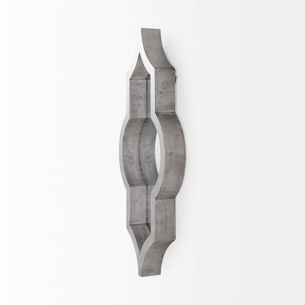 MERCANA TAMANAR GRAY WOOD MIRROR 69460