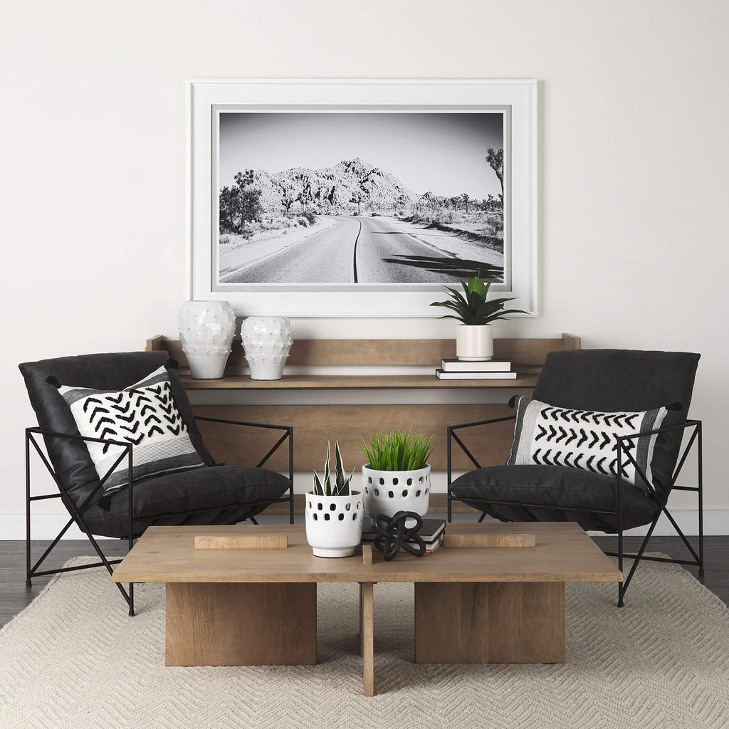 MERCANA AIDA LIGHT BROWN WOOD COFFEE TABLE 69186