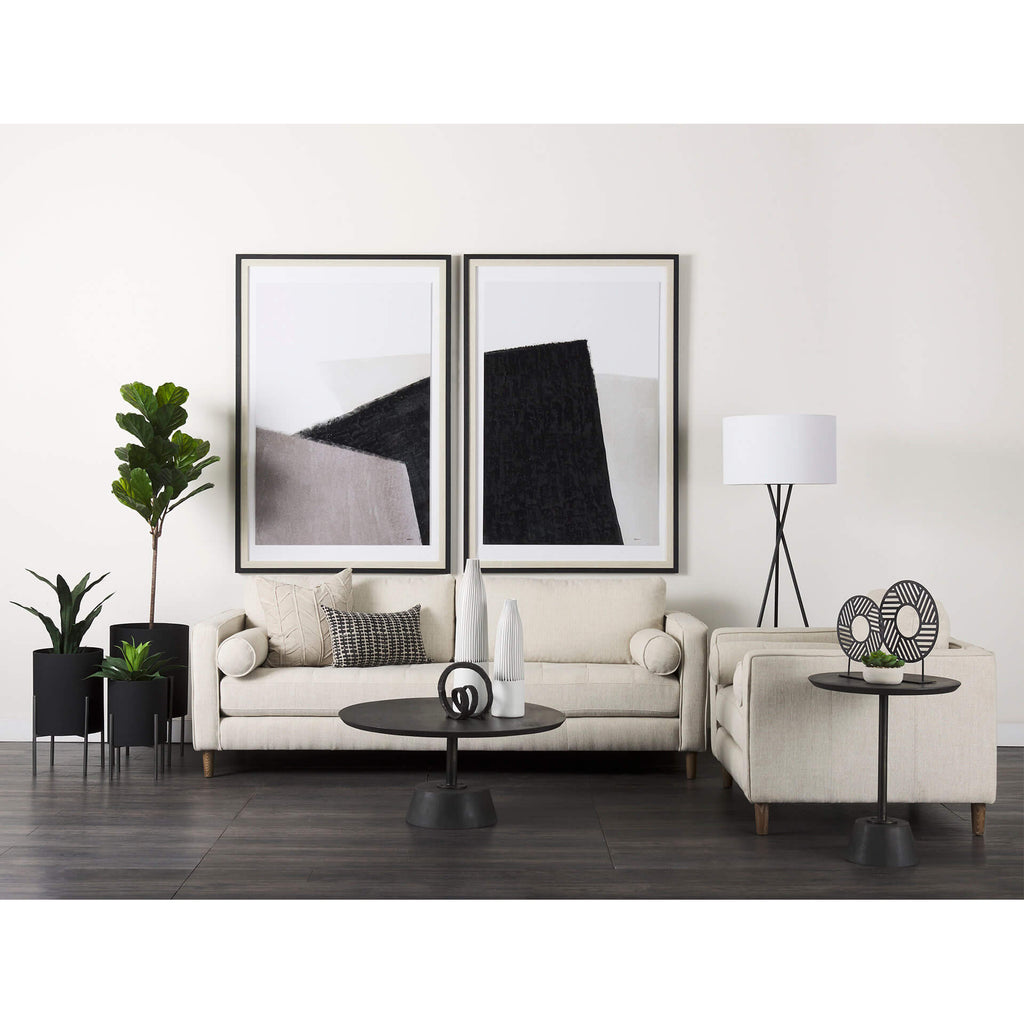 MERCANA MAXWELL ROUND COFFEE TABLE 69202