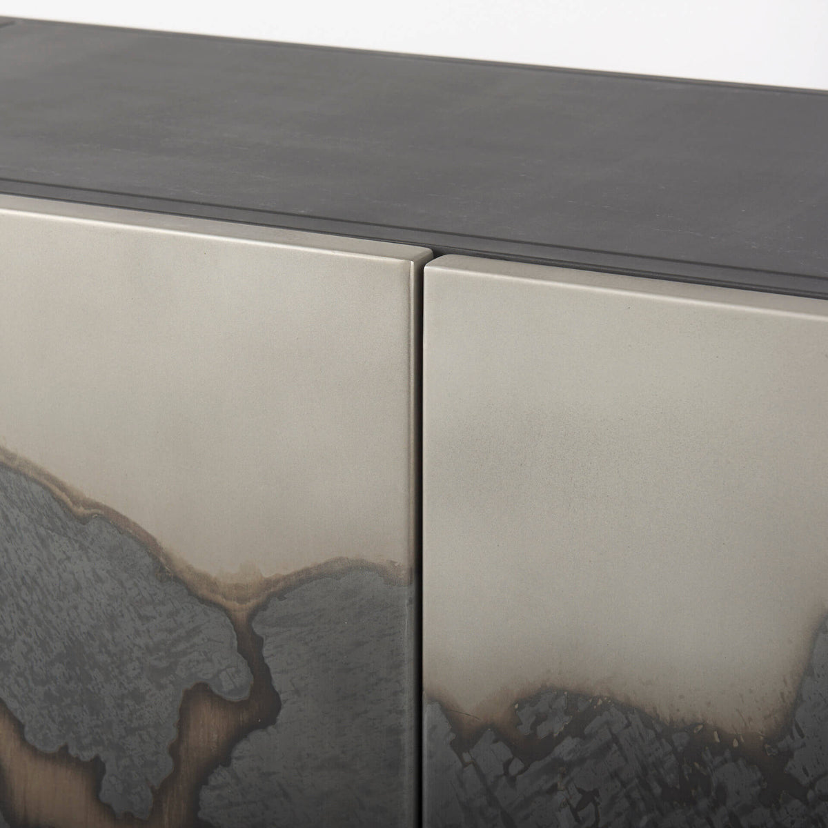 MERCANA ROXDALE ACID WASH METAL SIDEBOARD 69260