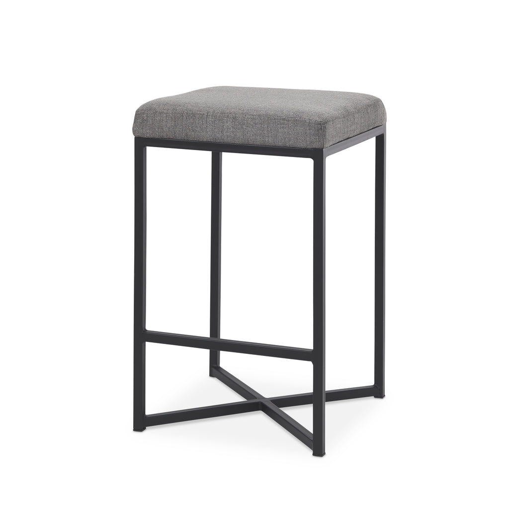 MERCANA FRODO COUNTER STOOL GRAY FABRIC 69574