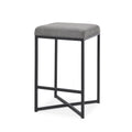 MERCANA FRODO COUNTER STOOL GRAY FABRIC 69574