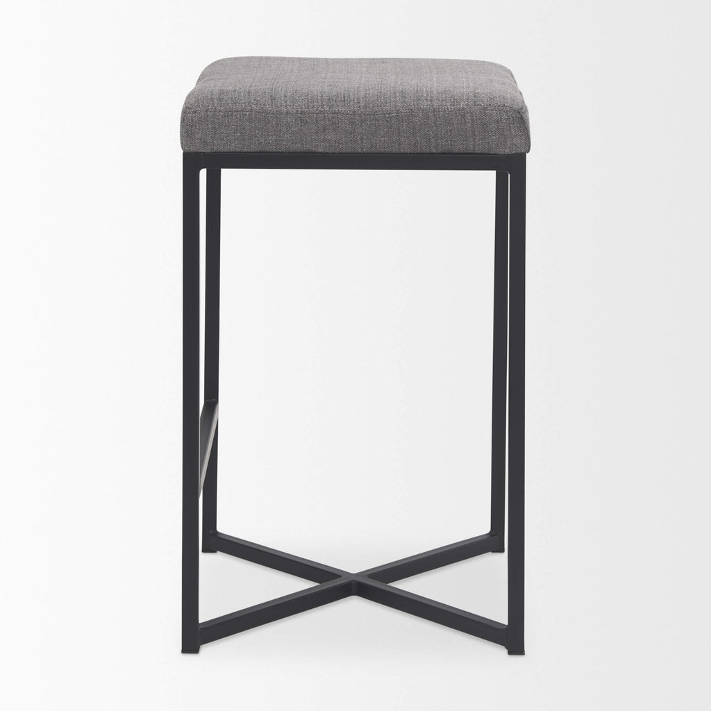MERCANA FRODO COUNTER STOOL GRAY FABRIC 69574
