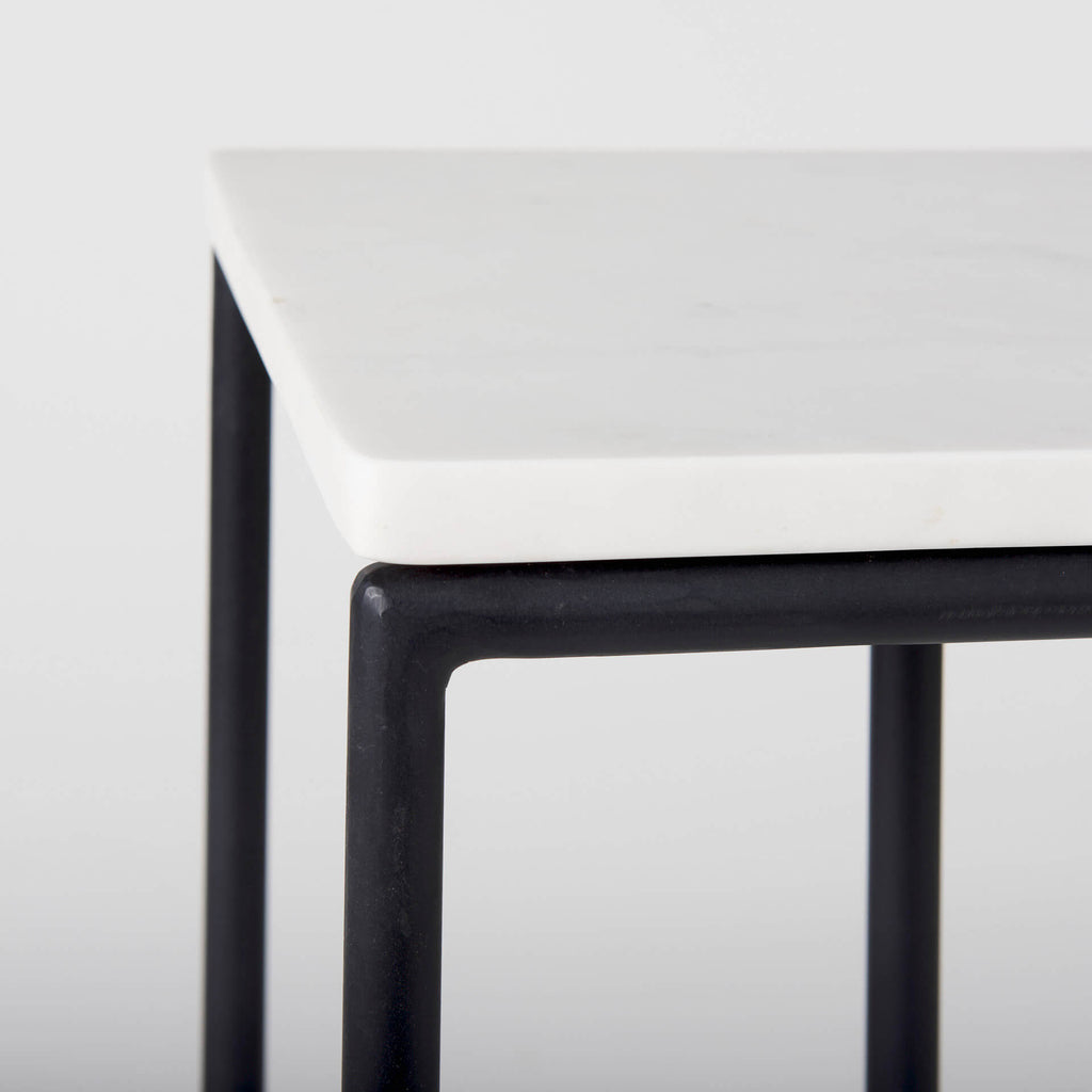 MERCANA KYRA C-SHAPED SIDE TABLE 69212