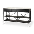 MERCANA AMIKA MARBLE TOP KITCHEN ISLAND 69936-AB