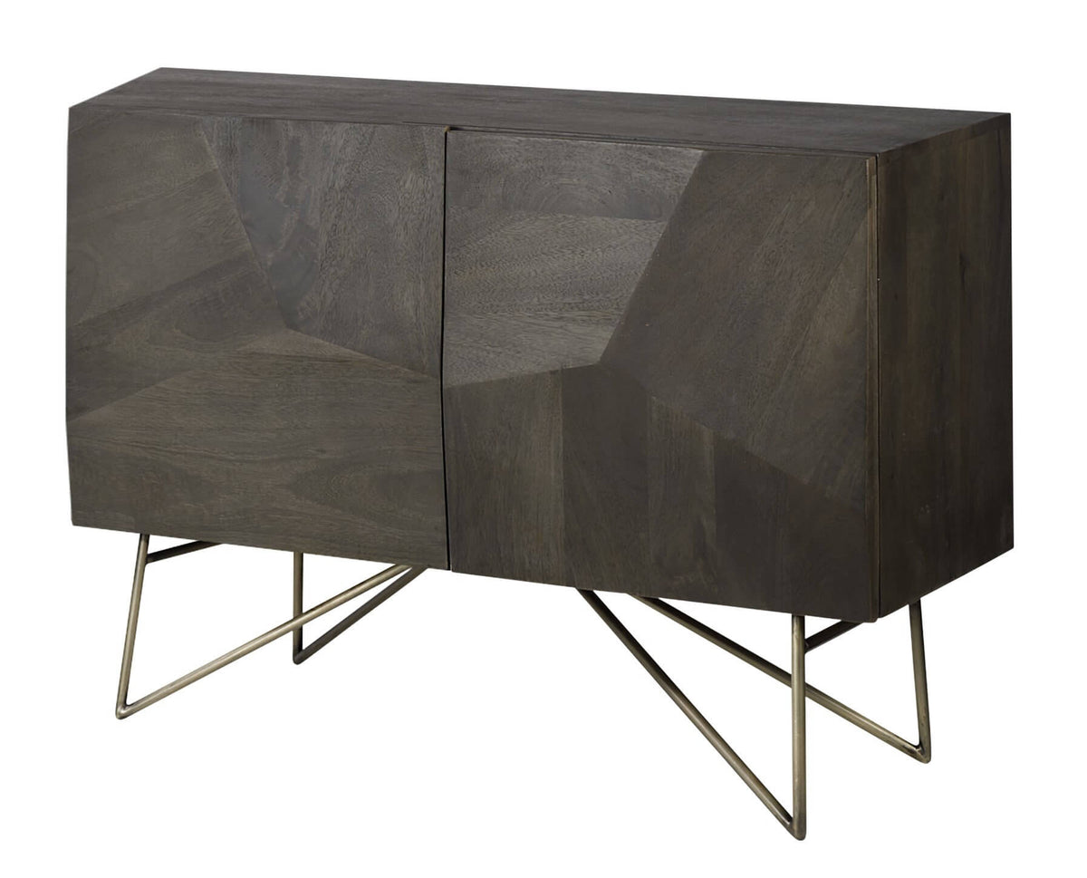 MERCANA DARWIN DARK BROWN ACCENT CABINET  69998