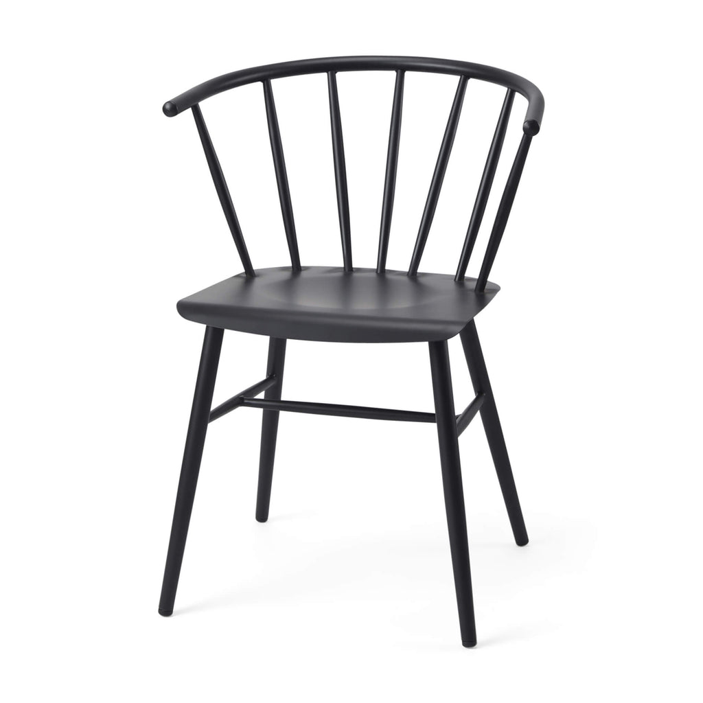 MERCANA COLIN BLACK METAL DINING CHAIR 69840