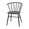 MERCANA COLIN BLACK METAL DINING CHAIR 69840