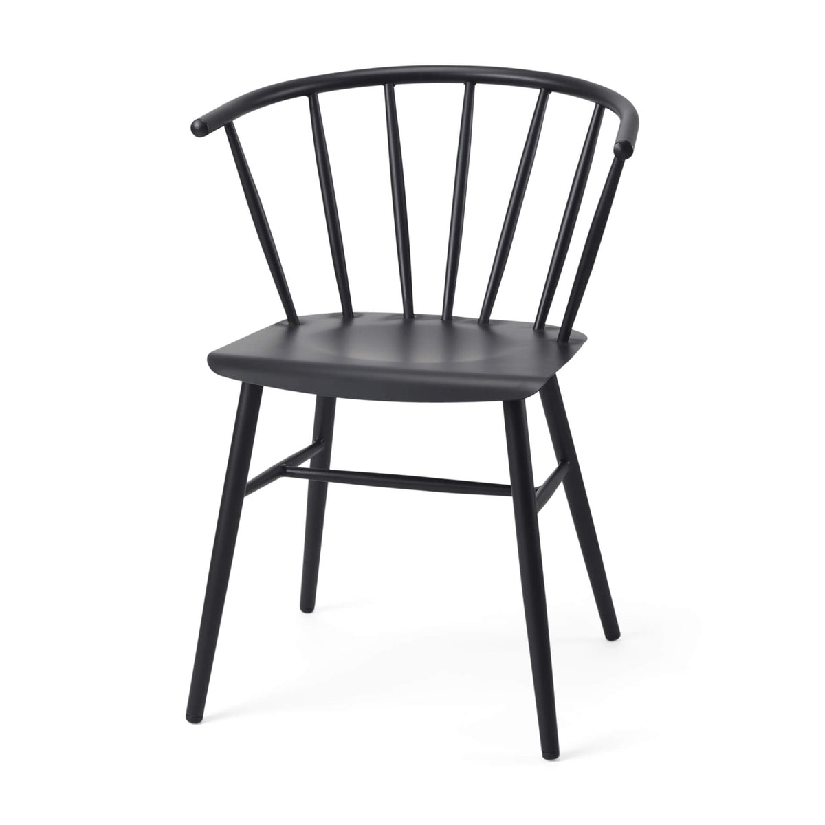 MERCANA COLIN BLACK METAL DINING CHAIR 69840