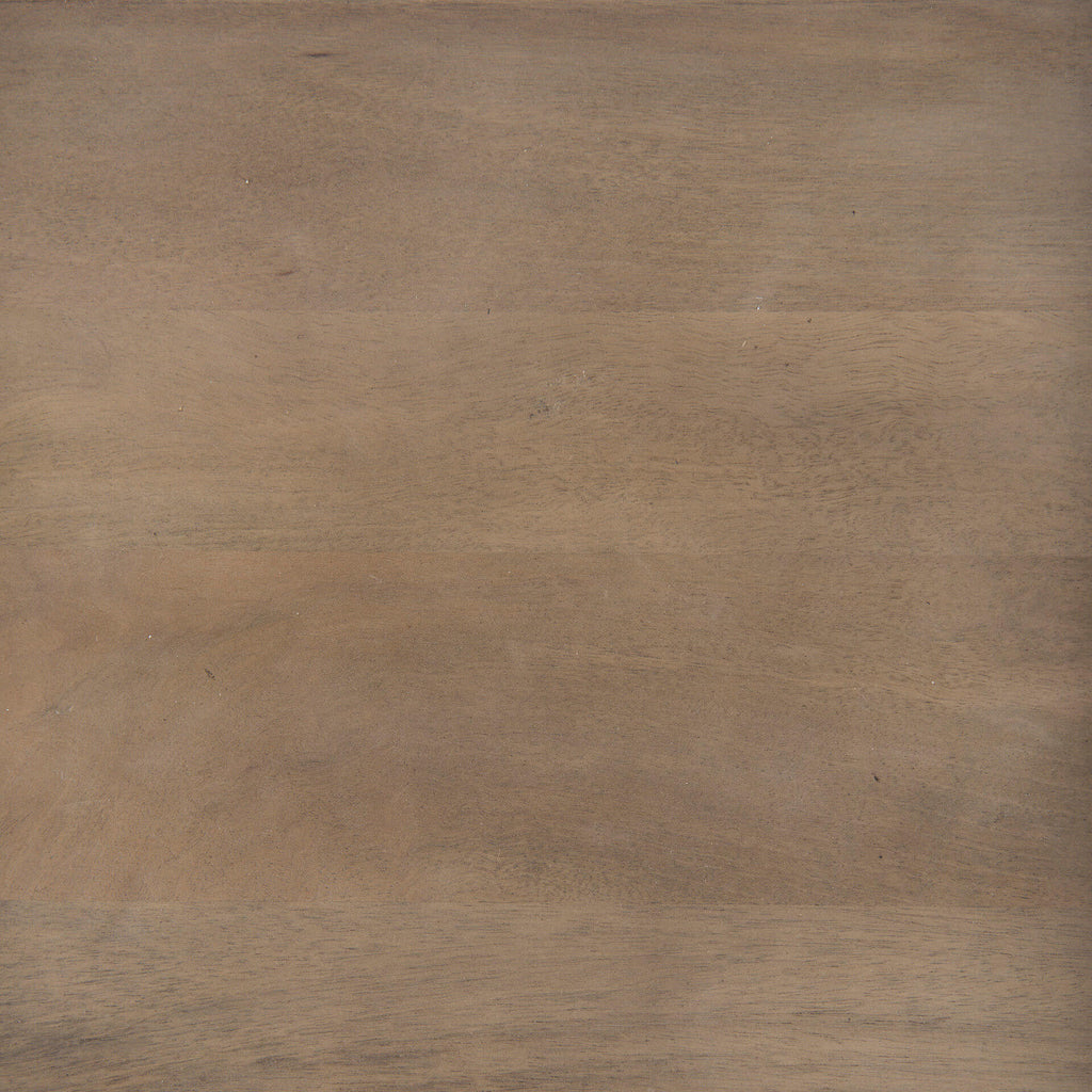 MERCANA TREY BROWN WOOD AND BLACK IRON CONSOLE 68217