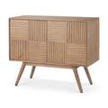 MERCANA SABLE LIGHT BROWN WOOD ACCENT CABINET 69889
