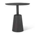 MERCANA MAXWELL 32" BLACK PEDESTAL BISTRO TABLE 69926-AB