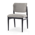 MERCANA CLINE DINING CHAIR GRAY FABRIC SET OF TWO 69830