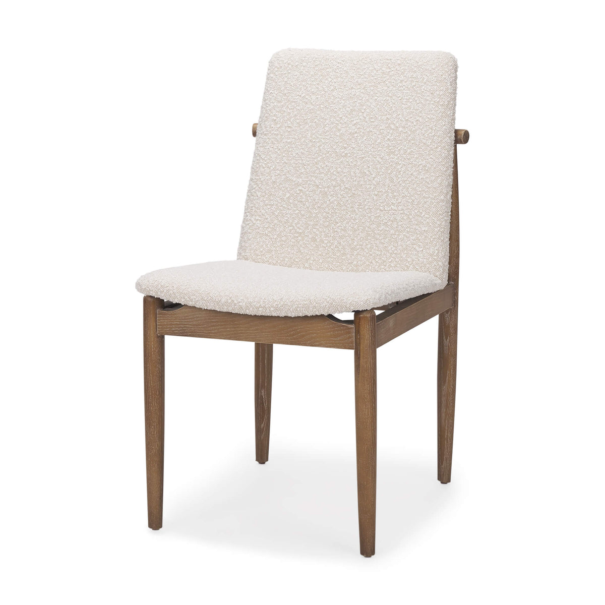 MERCANA CAVETT CREAM FABRIC DINING CHAIR SET OF TWO 69834