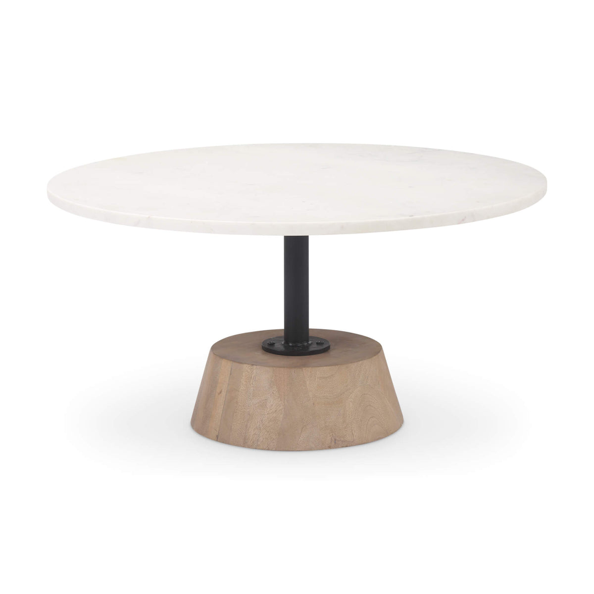 MERCANA MAXWELL MARBLE TOP COFFEE TABLE 69976-AB
