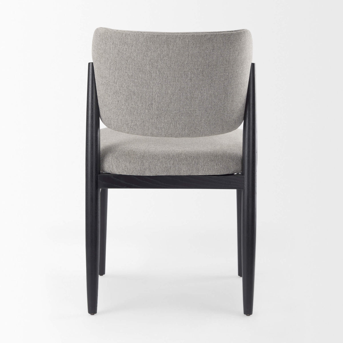 MERCANA CLINE DINING CHAIR GRAY FABRIC SET OF TWO 69830