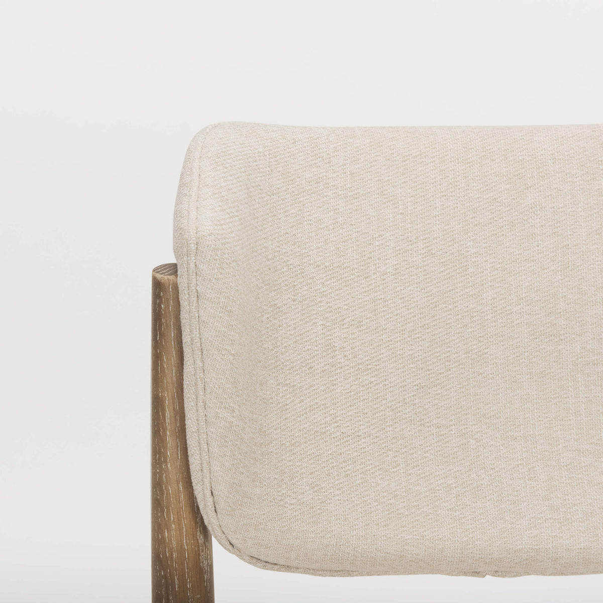 MERCANA CLINE DINING CHAIR CREAM FABRIC SET OF TWO 69831