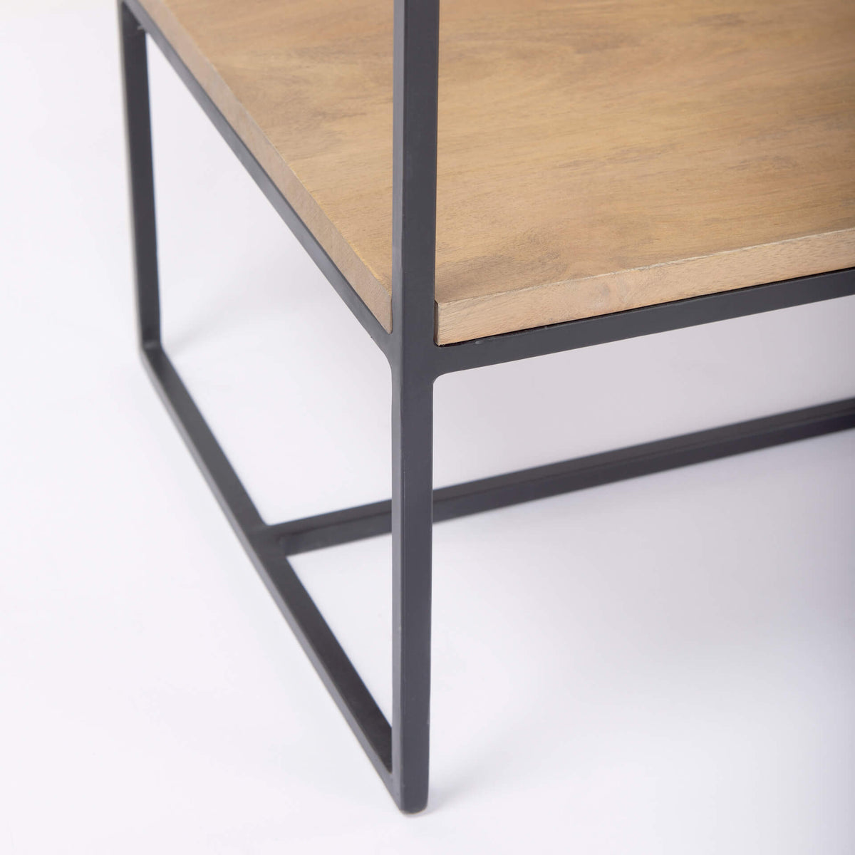 MERCANA MORRIS BLACK METAL 6-TIER SHELVING UNIT 69718