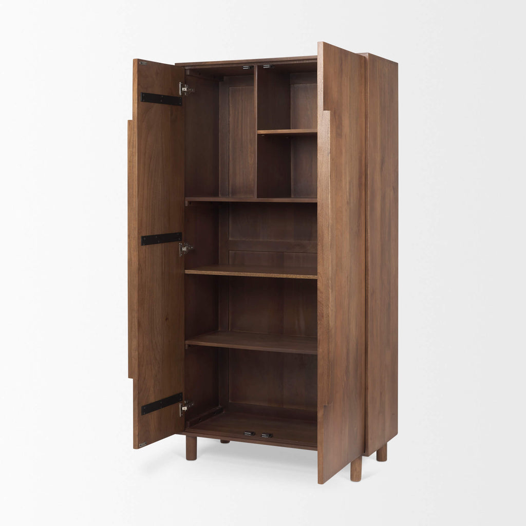 MERCANA ASTRID SOLID WOOD ARMOIRE 69942
