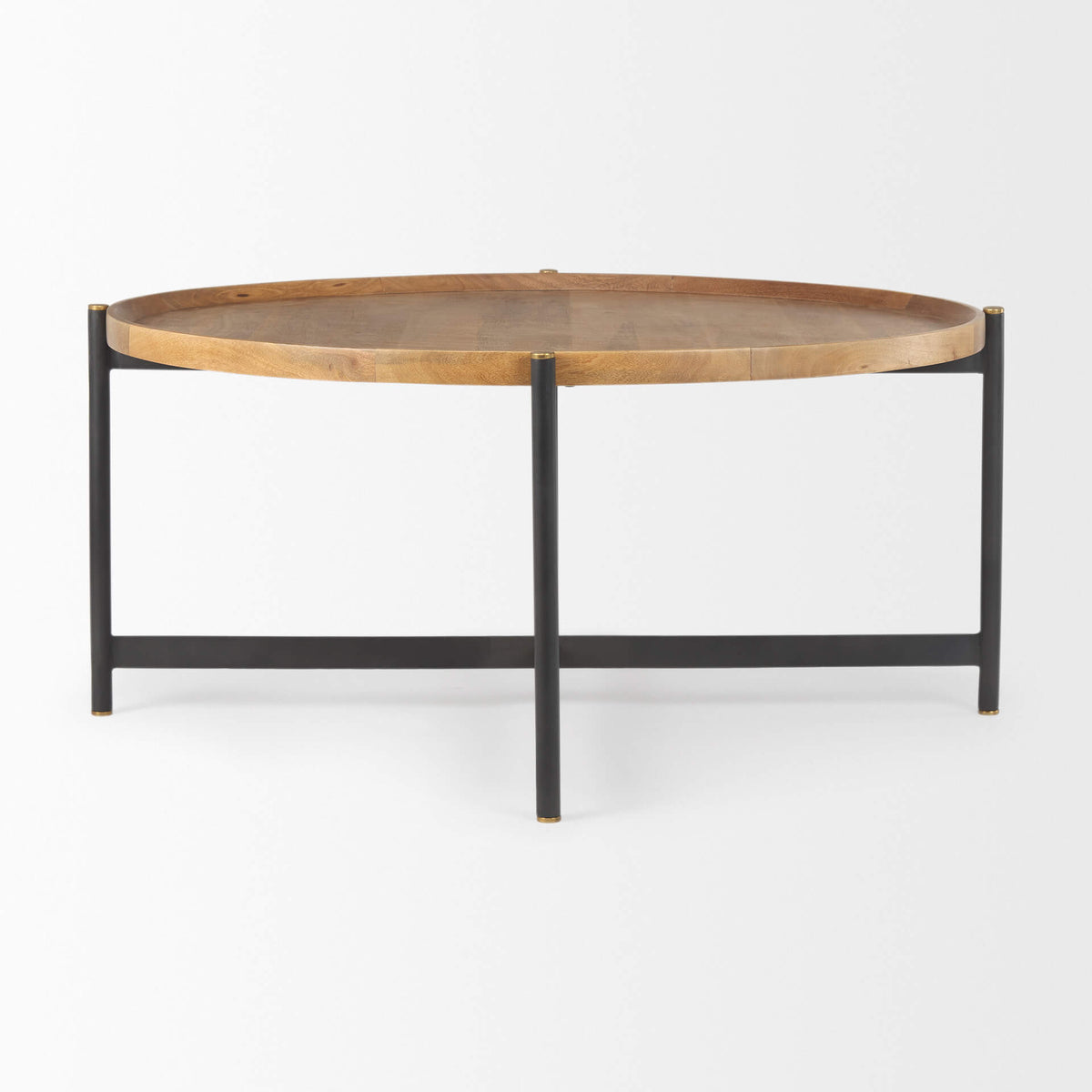 MERCANA MARQUISA BROWN WOOD COFFEE TABLE LARGE 70062