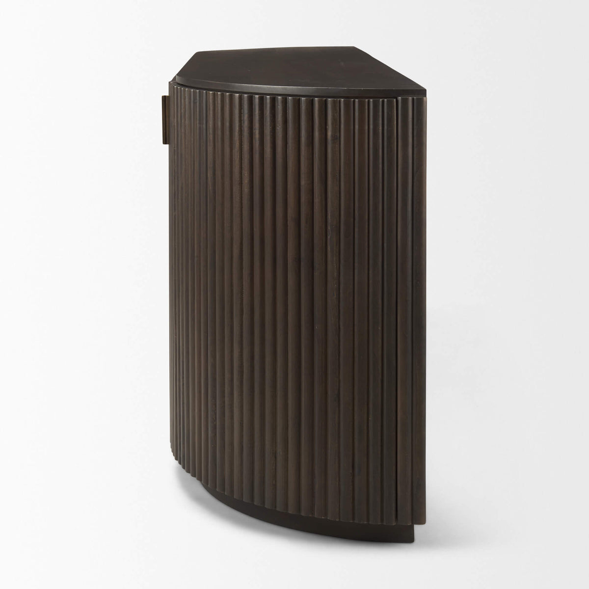 MERCANA TERRA DARK BROWN FLUTER SIDEBOARD 69883