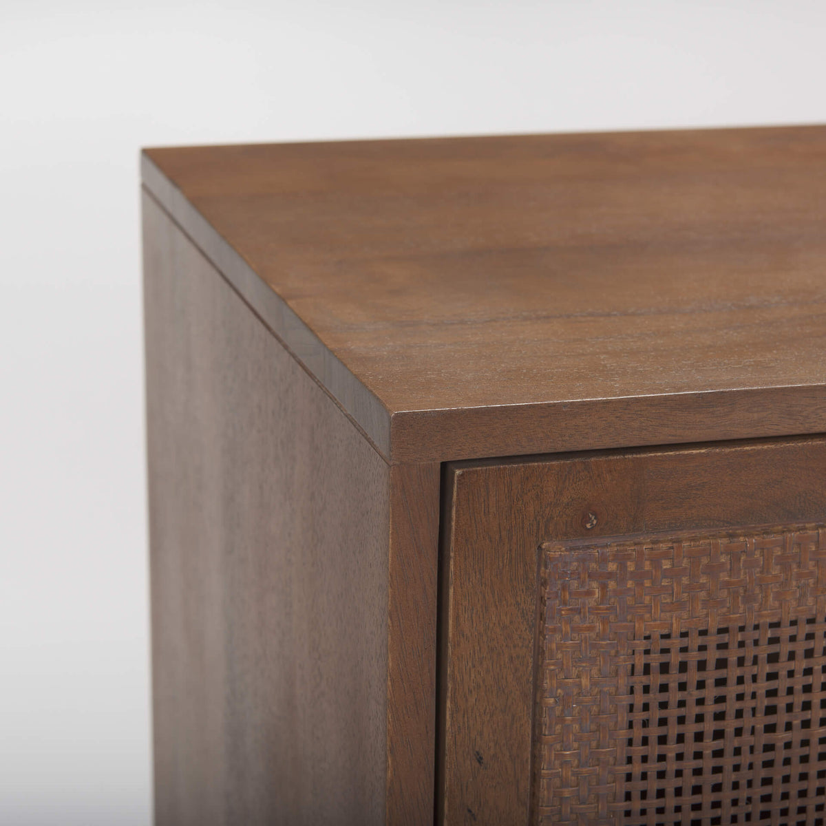 MERCANA GRIER MEDIUM BROWN WOOD SIDEBOARD 69894