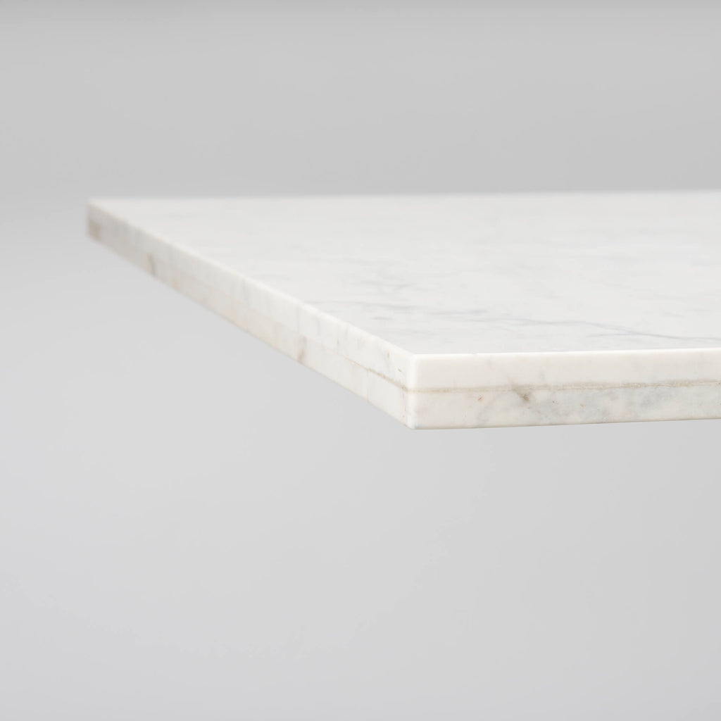 MERCANA MAXTON MARBLE TOP RECTANGLE DINING TABLE 69848-AB