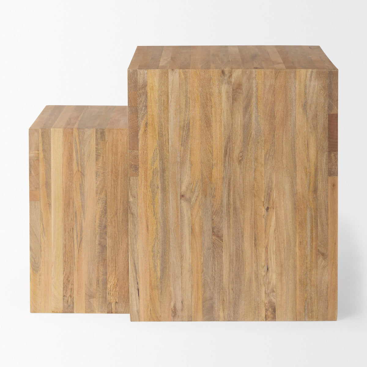 MERCANA  CHLOE COTTAGE WOOD NESTING TABLE 69915