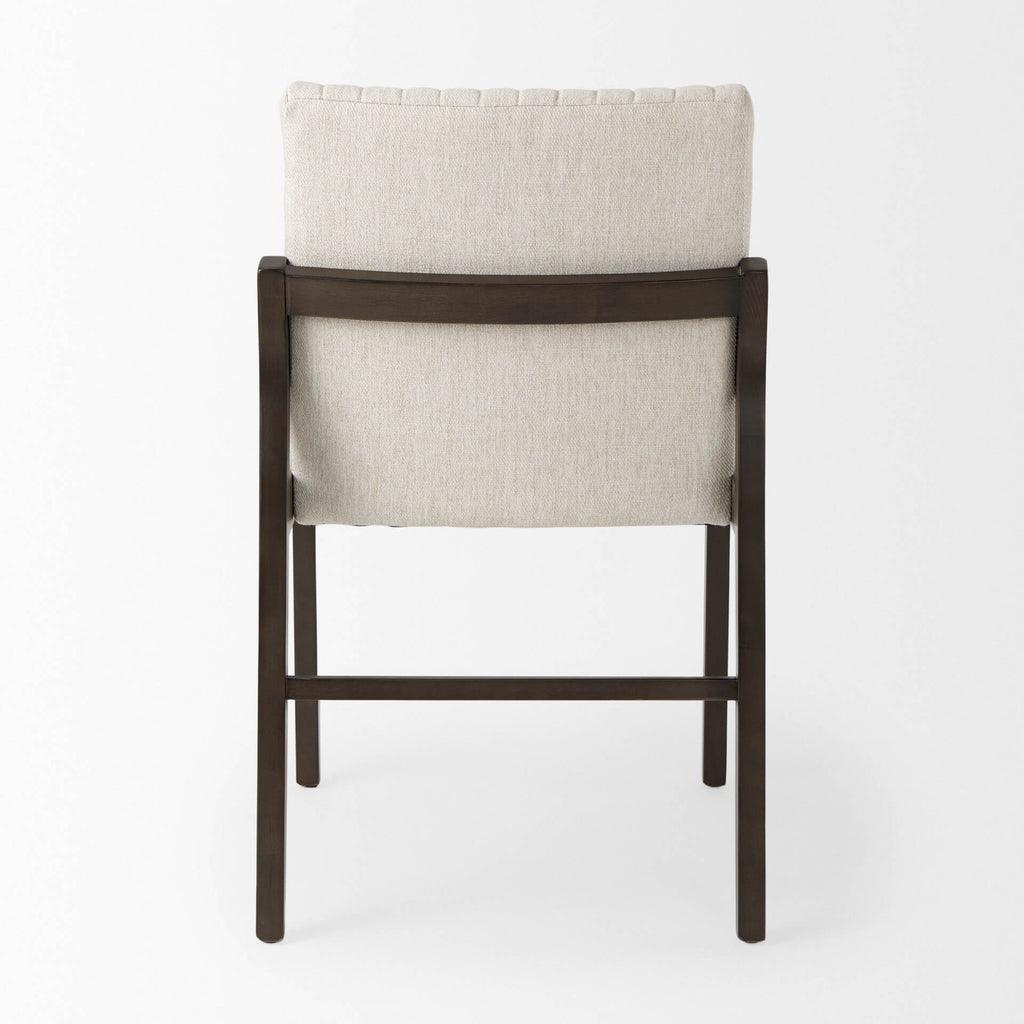 MERCANA TAHOE CREAM FABRIC DINING CHAIR 69833