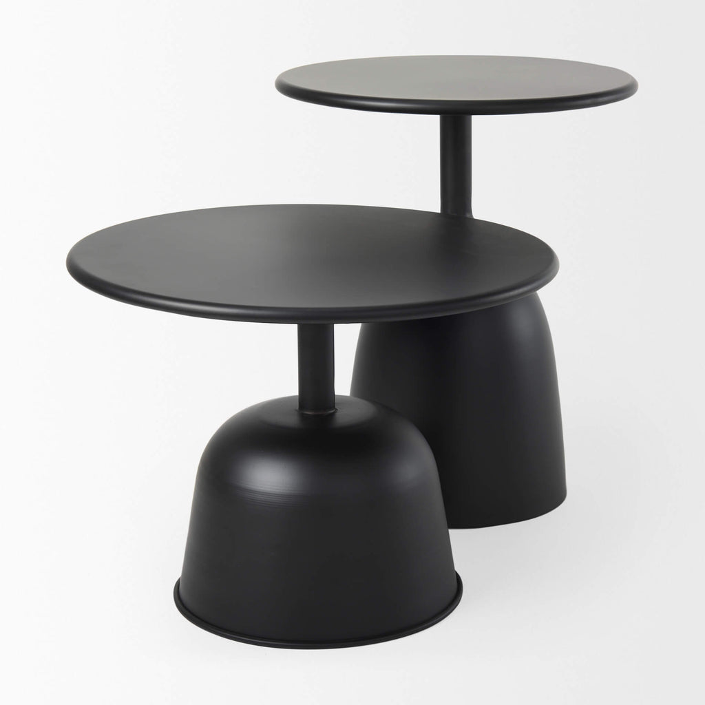 MERCANA TALULLA BLACK ACCENT TABLE  70098
