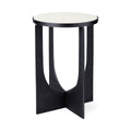 MERCANA PRESTON BLACK METAL ACCENT TABLE 69673