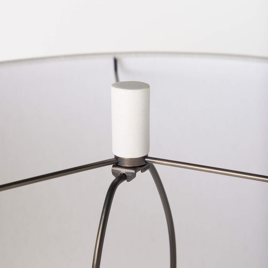 MERCANA TAO CREAM CERAMIC TABLE LAMP 69790