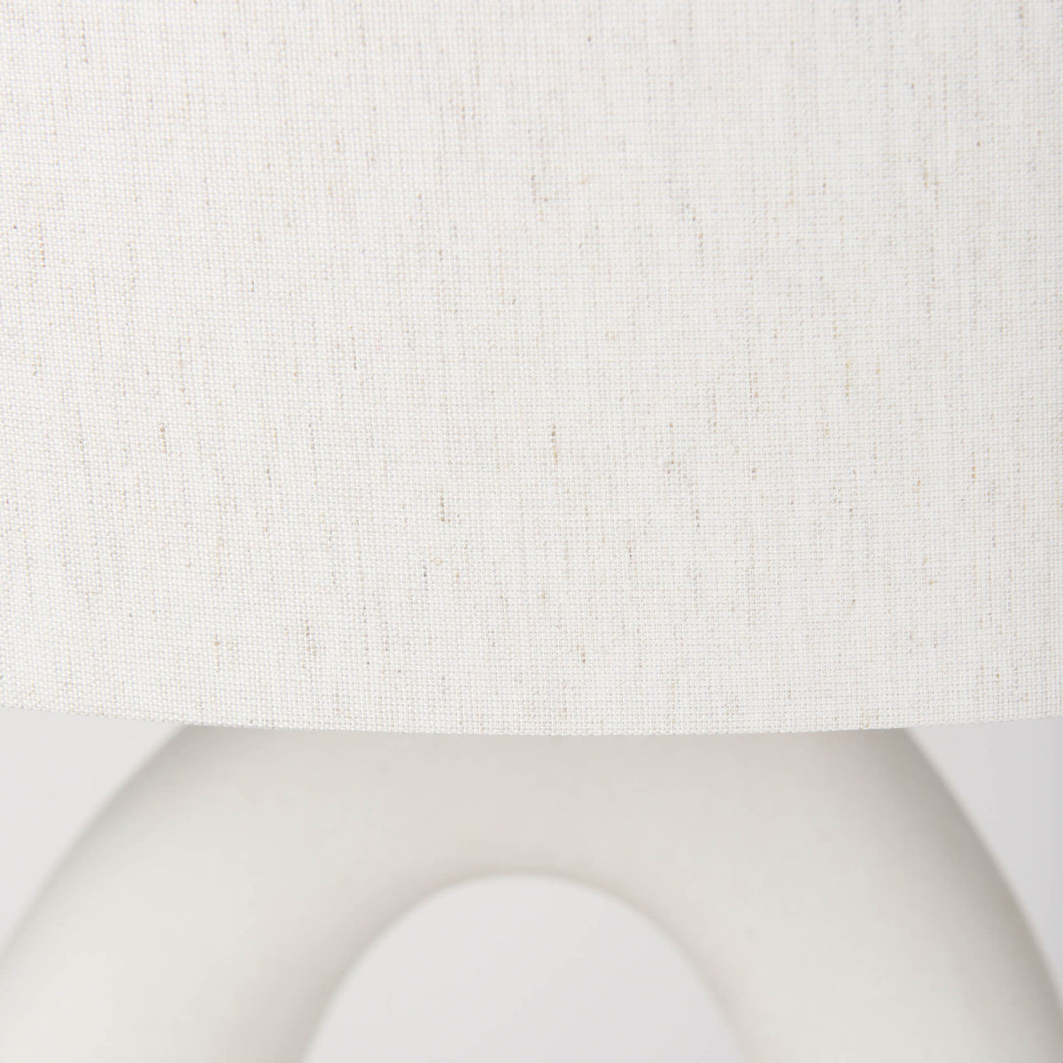 MERCANA TAO CREAM CERAMIC TABLE LAMP 69790