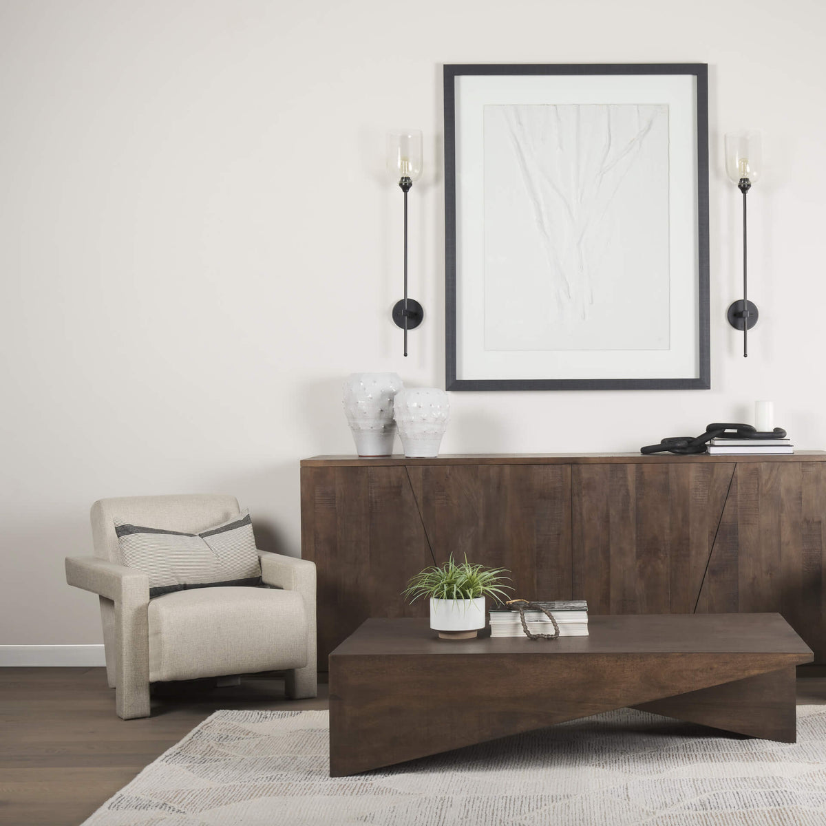 MERCANA WEST MEDIUM WOOD COFFEE TABLE 69781