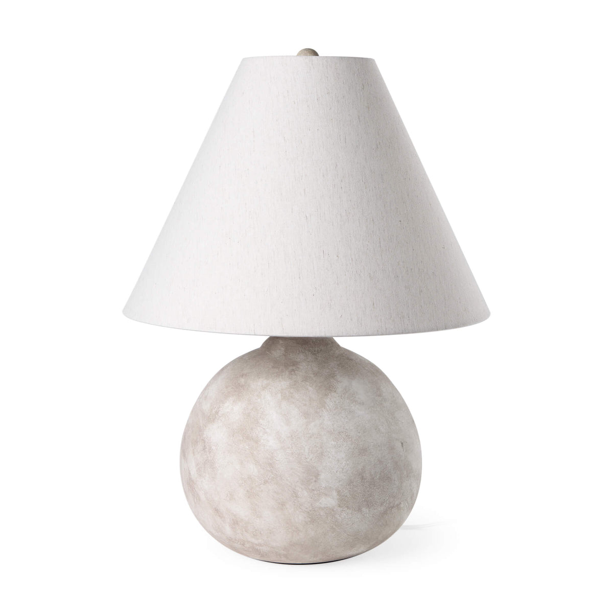 MERCANA MEHDI CREAM CERAMIC TABLE LAMP 70168