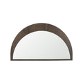 MERCANA CELESTE DARK BROWN WOOD SMALL MIRROR 70138