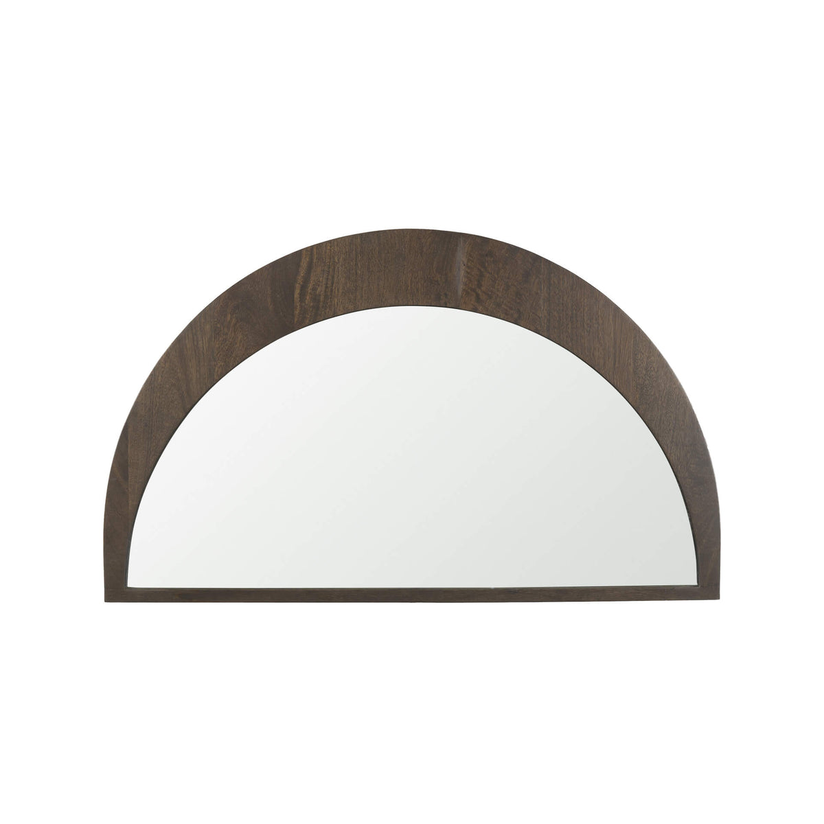 MERCANA CELESTE DARK BROWN WOOD SMALL MIRROR 70138