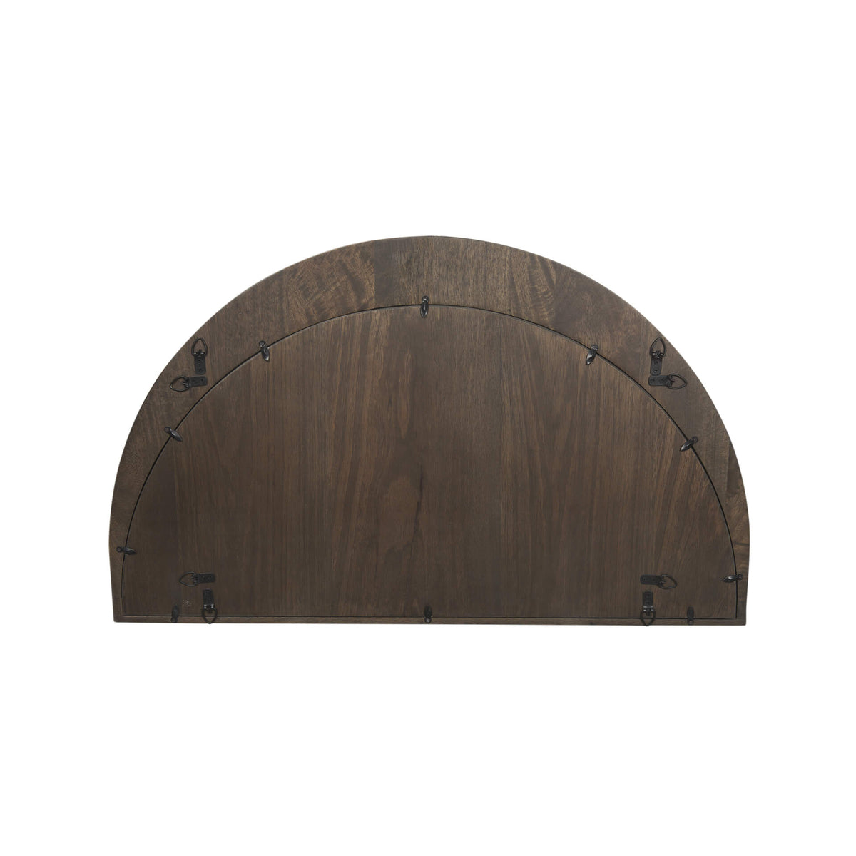 MERCANA CELESTE DARK BROWN WOOD LARGE MIRROR 70139