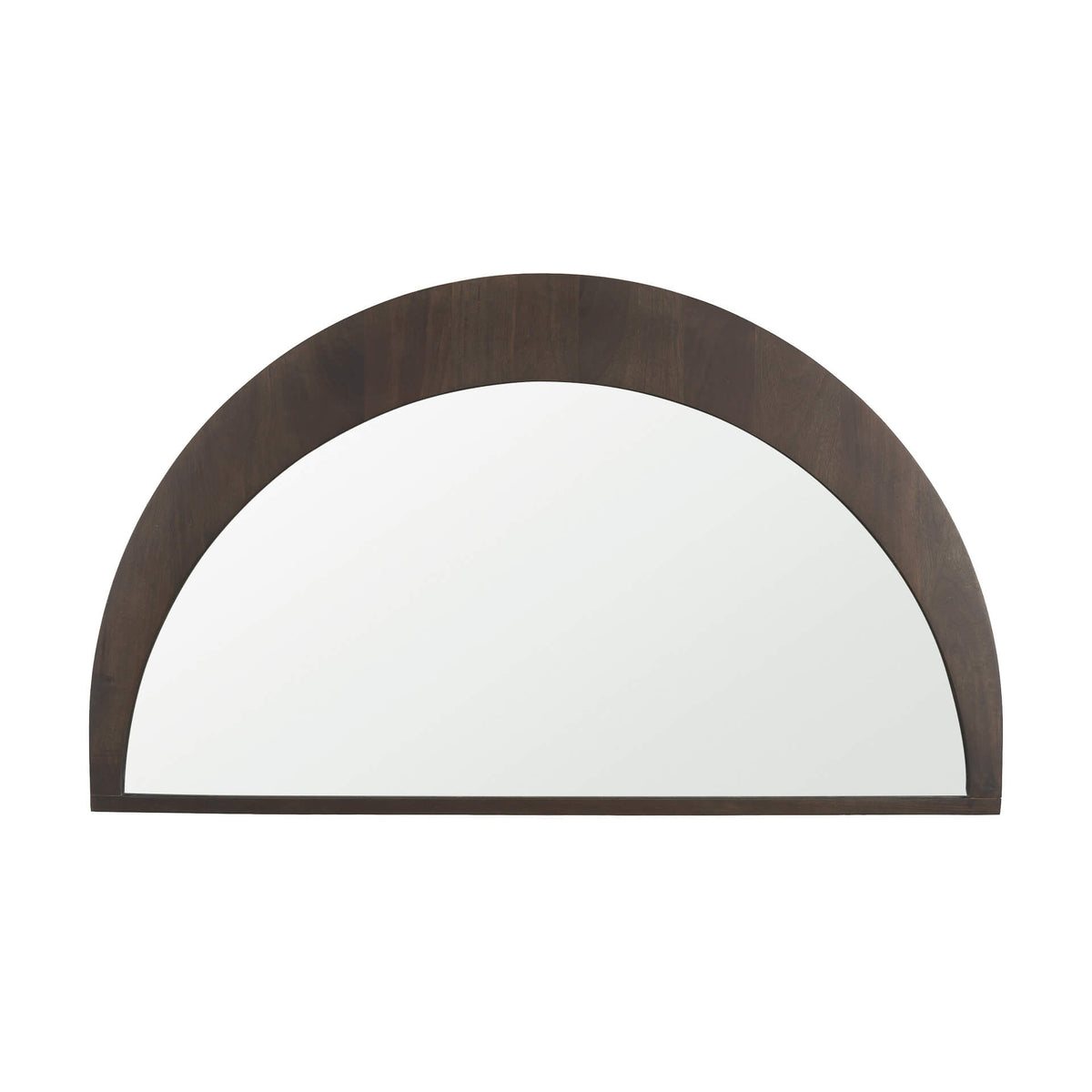 MERCANA CELESTE DARK BROWN WOOD LARGE MIRROR 70139