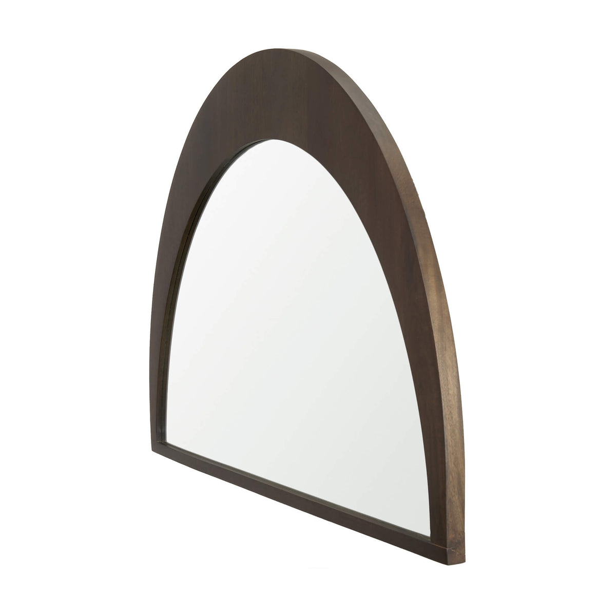 MERCANA CELESTE DARK BROWN WOOD LARGE MIRROR 70139