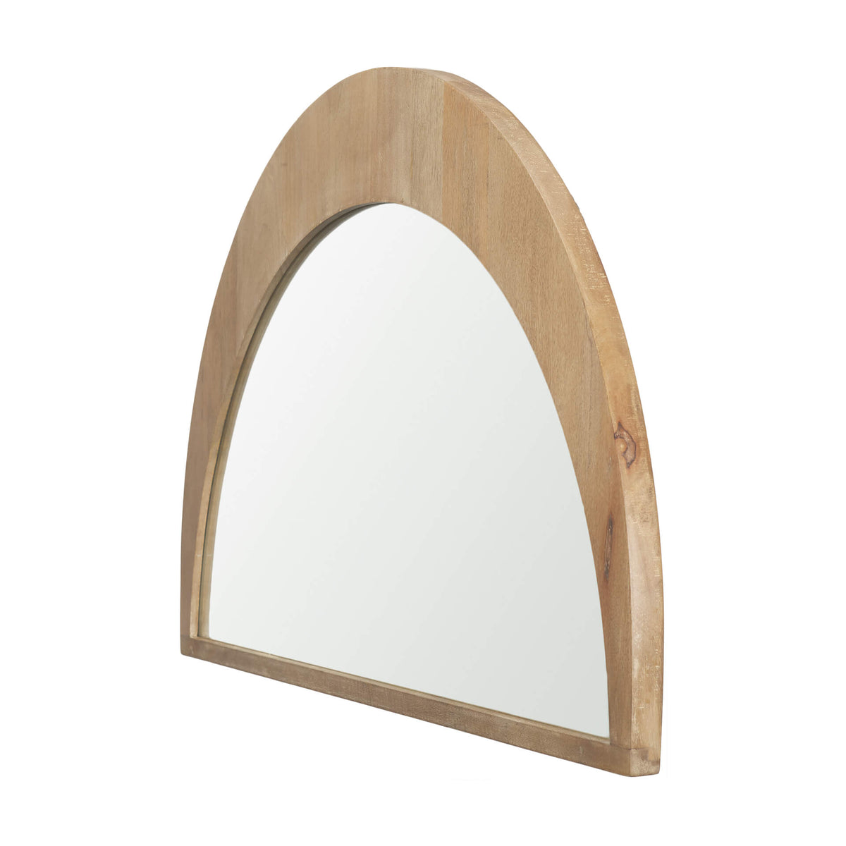 MERCANA CELESTE LIGHT BROWN WOOD SMALL MIRROR 70141
