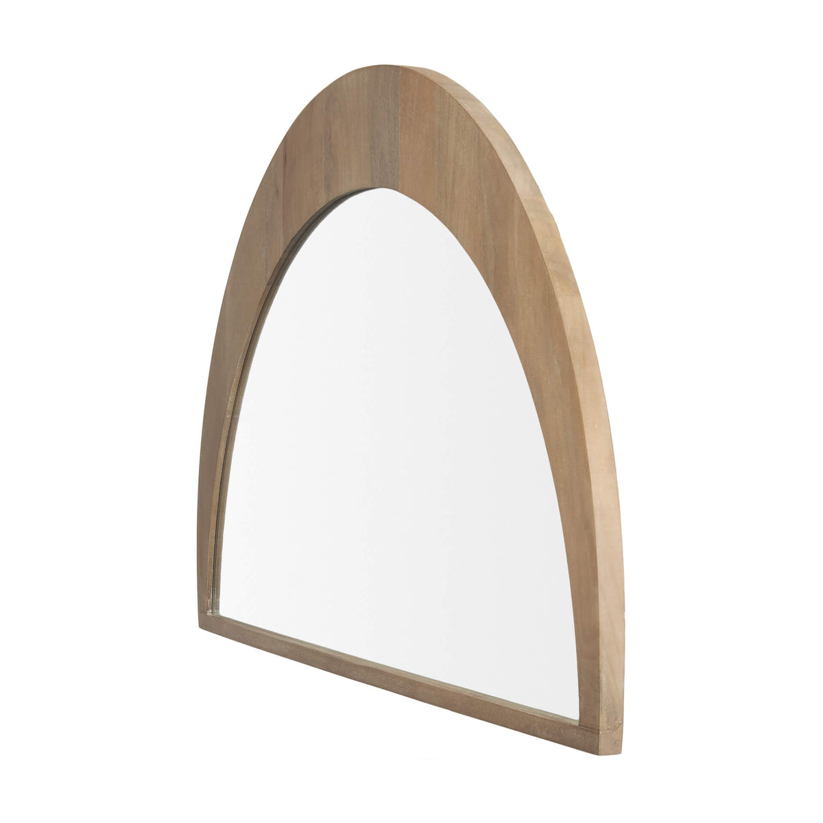 MERCANA CELESTE LIGHT BROWN WOOD LARGE MIRROR 70142