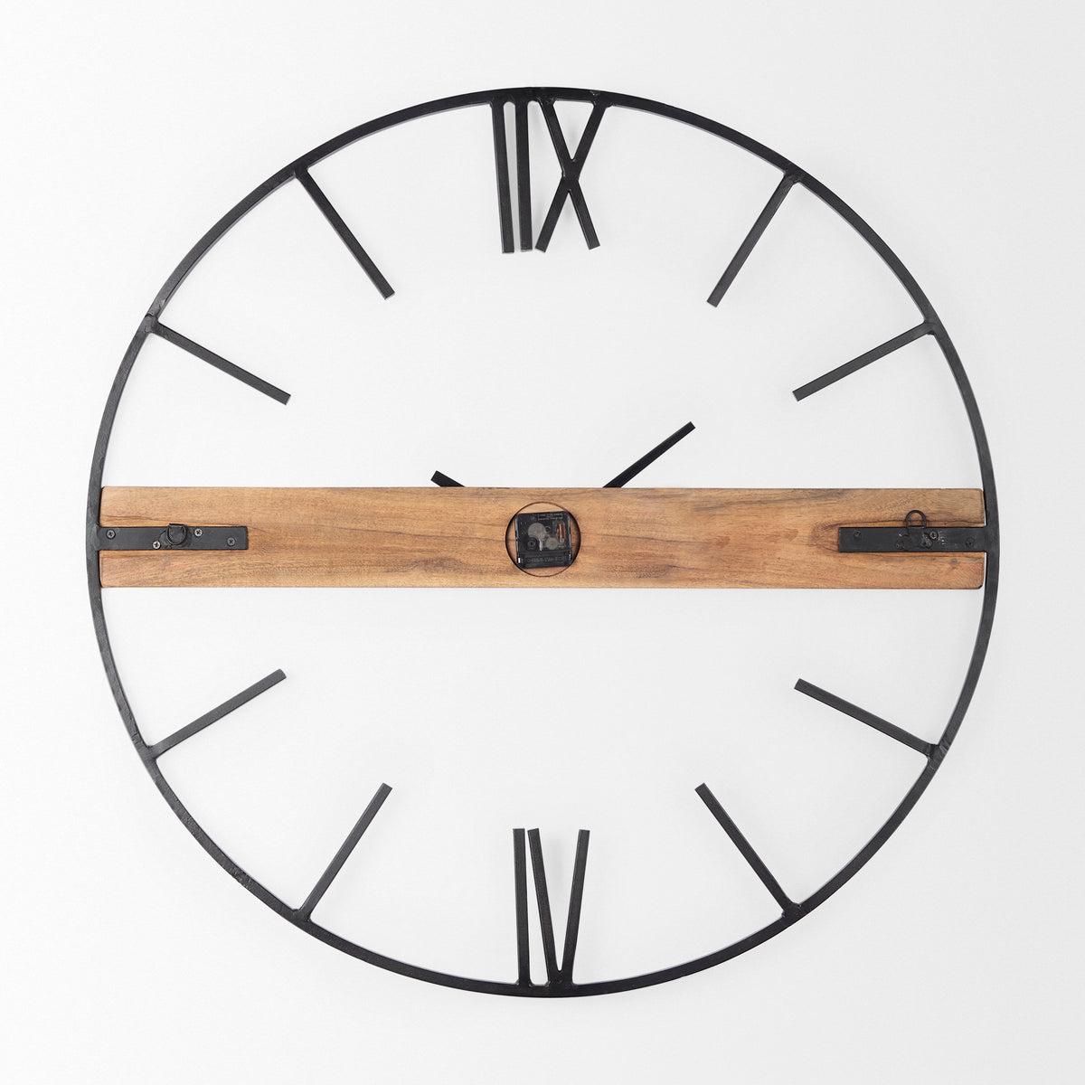 MERCANA ROMAN 36" INDUSTRIAL WALL CLOCK 67523
