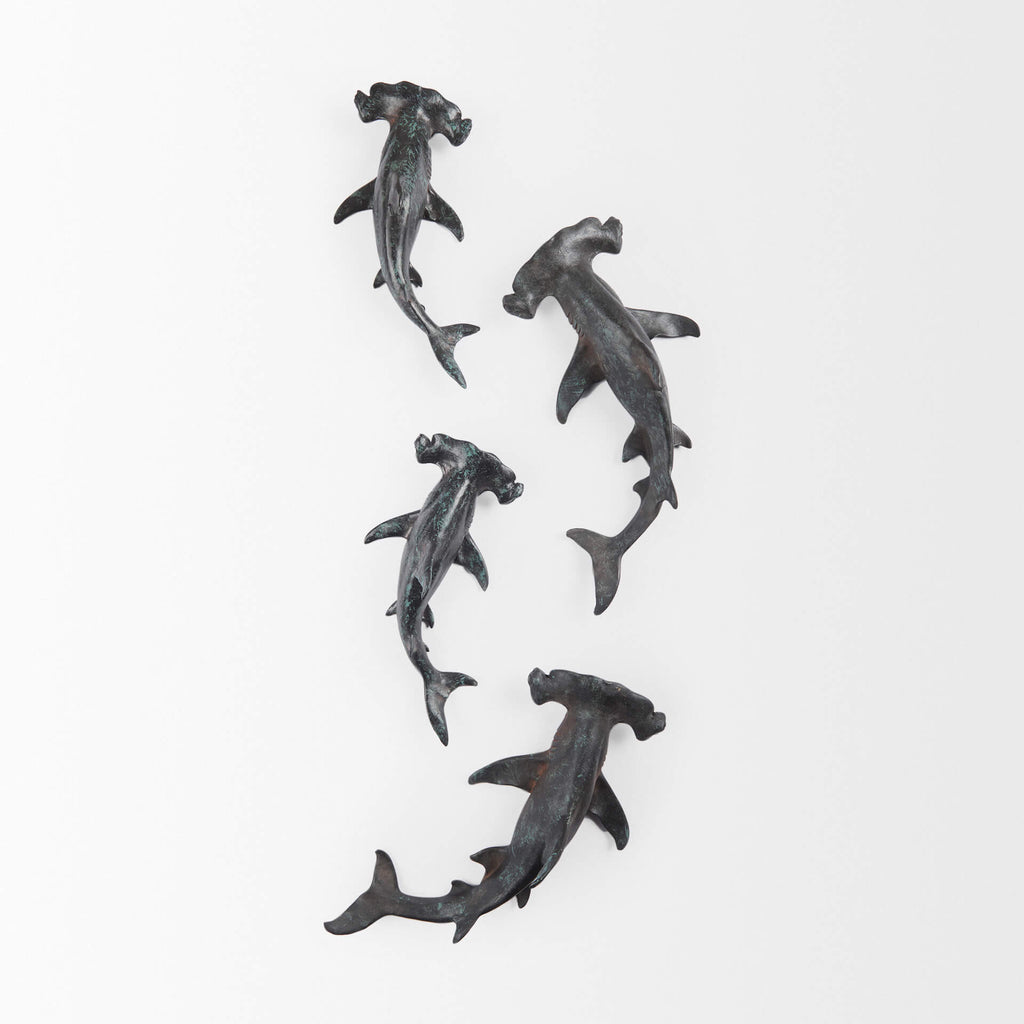 MERCANA ACUS 24H LARGE HAMMERHEAD SHARK WALL DECOR 57422