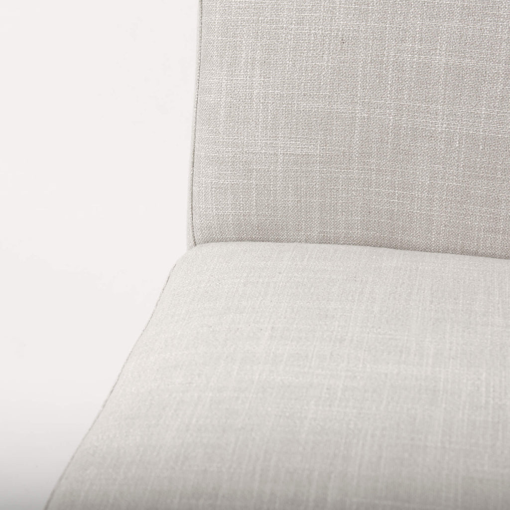 MERCANA STAMFORD LIGHT BEIGE FABRIC DINING CHAIR 69971
