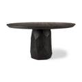 MERCANA FITZGERALD DARK BROWN WOOD DINING TABLE 68565-AB