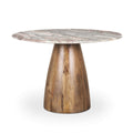 MERCANA ALLYSON 42" MARBLE TOP DINING TABLE 70564-AB