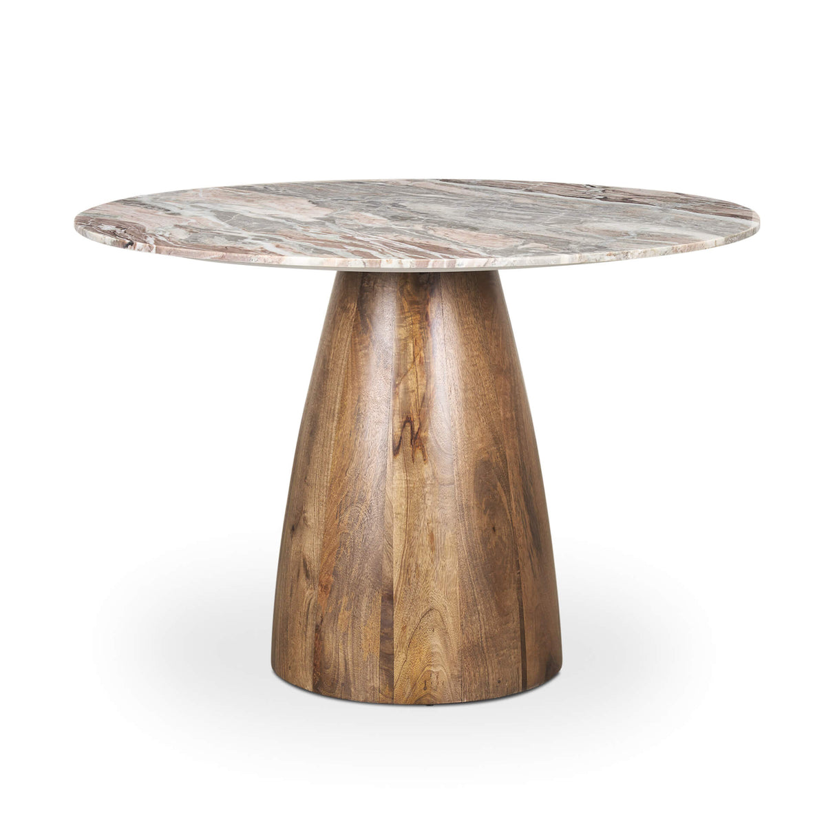 MERCANA ALLYSON 42" MARBLE TOP DINING TABLE 70564-AB